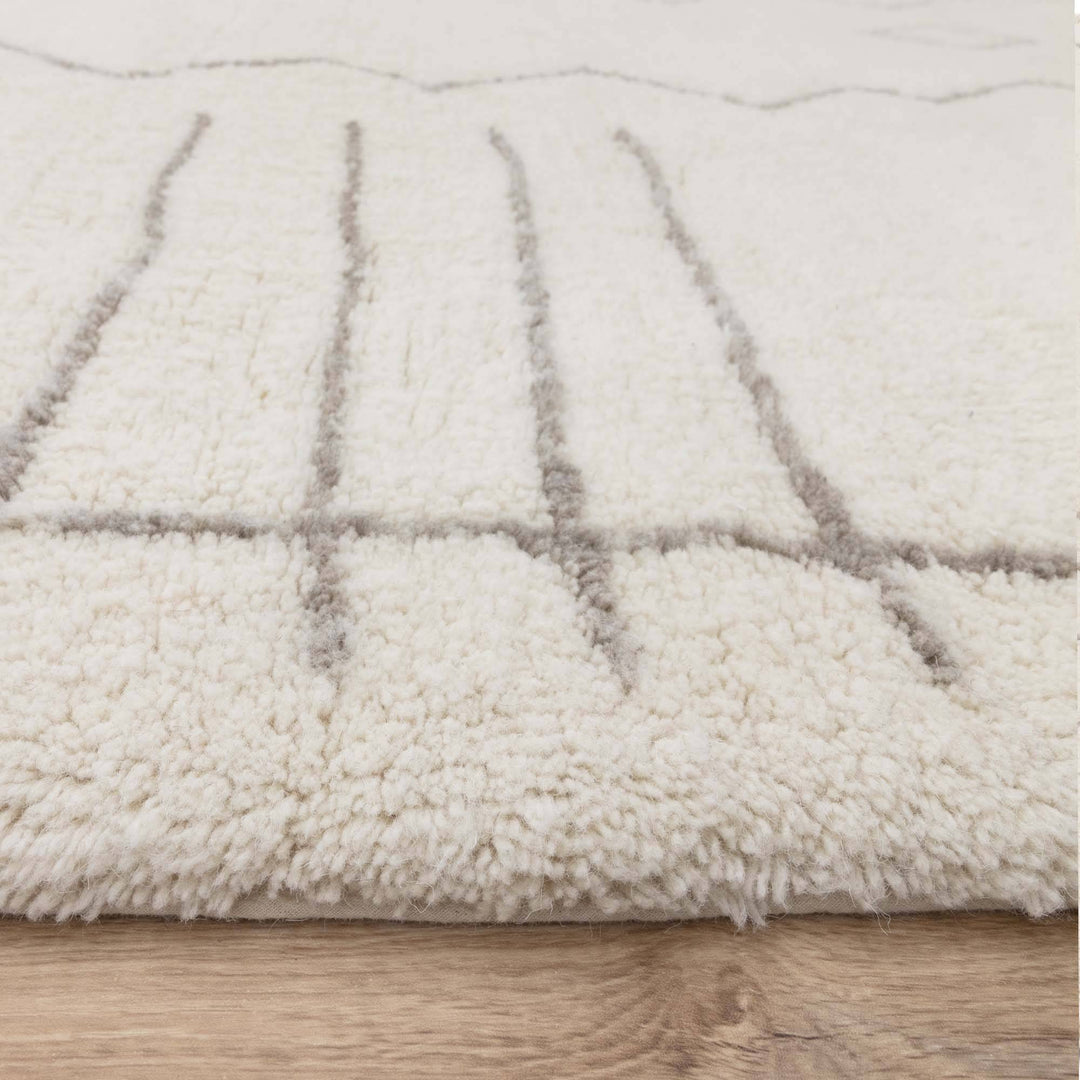 Azera Tribal Rug - Cream