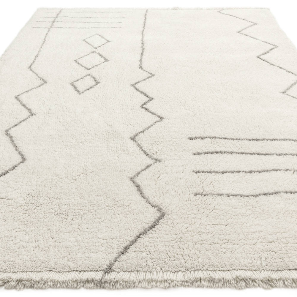 Azera Tribal Rug - Cream