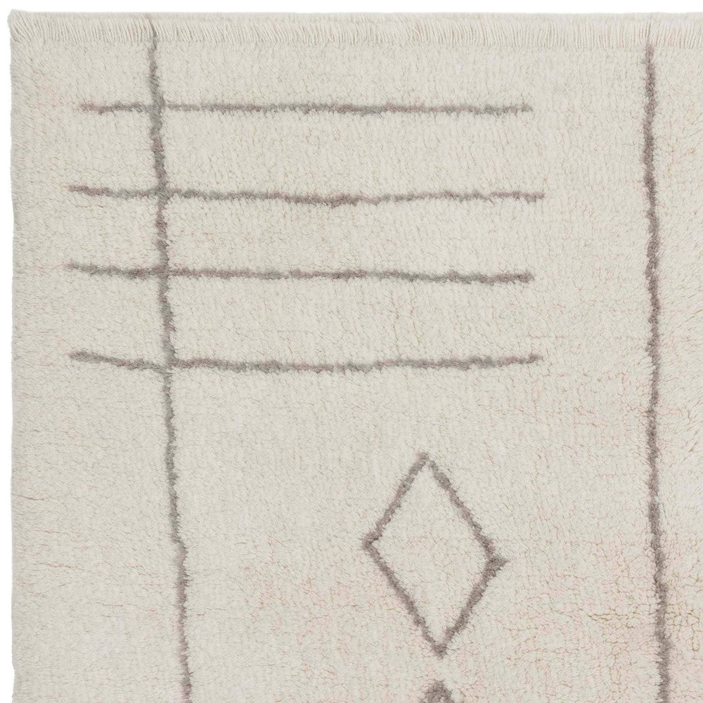 Azera Tribal Rug - Cream