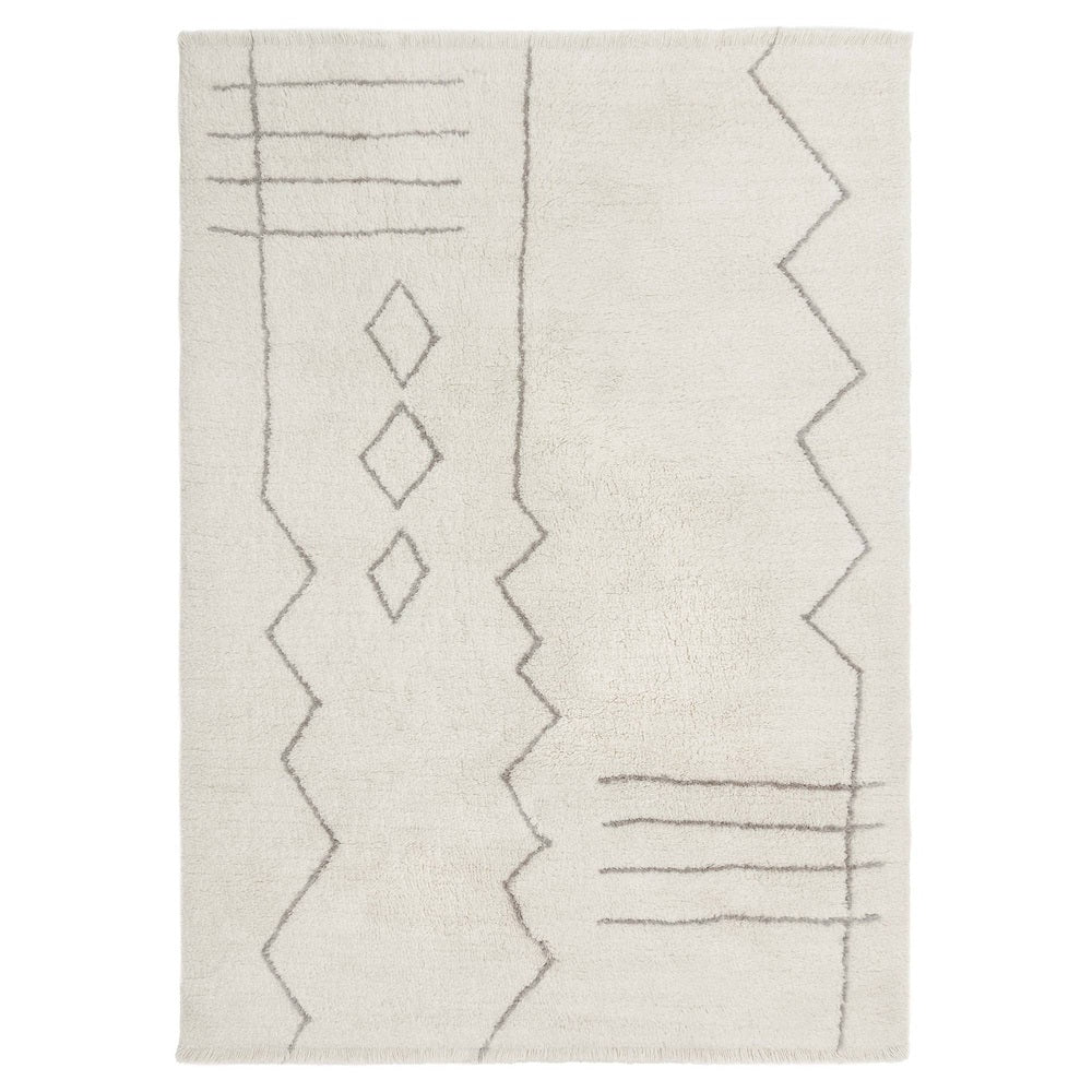 Azera Tribal Rug - Cream