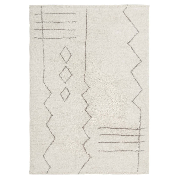 Azera Tribal Rug - Cream