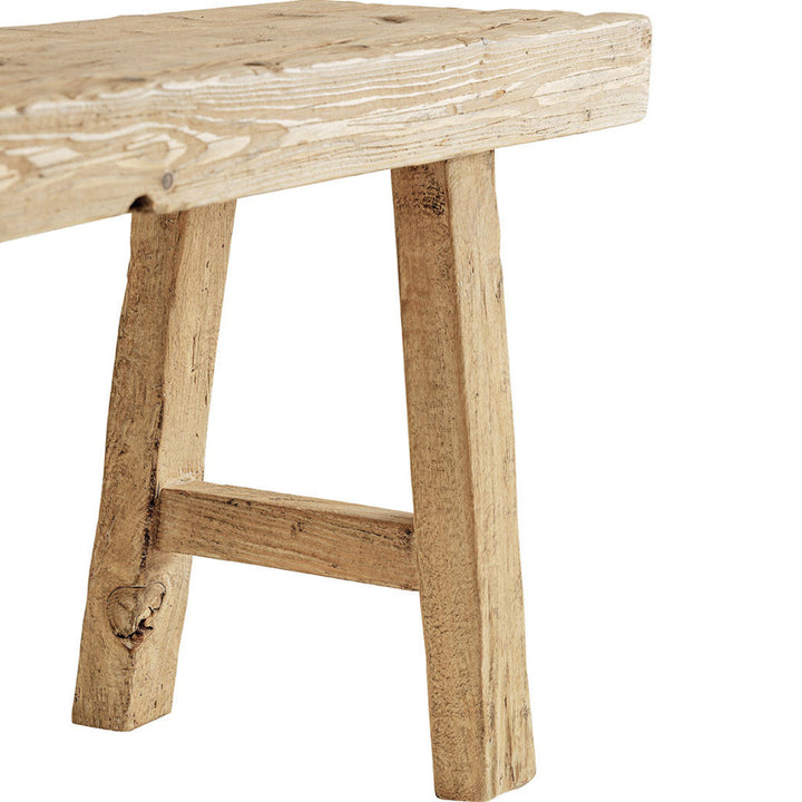 Bao Recycled Natural Elm Bench