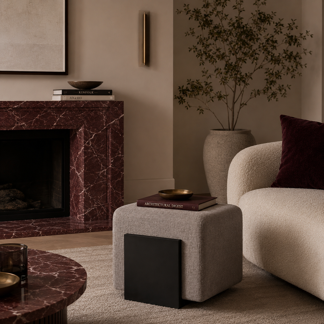 Warwick Stool - Bennet Grey