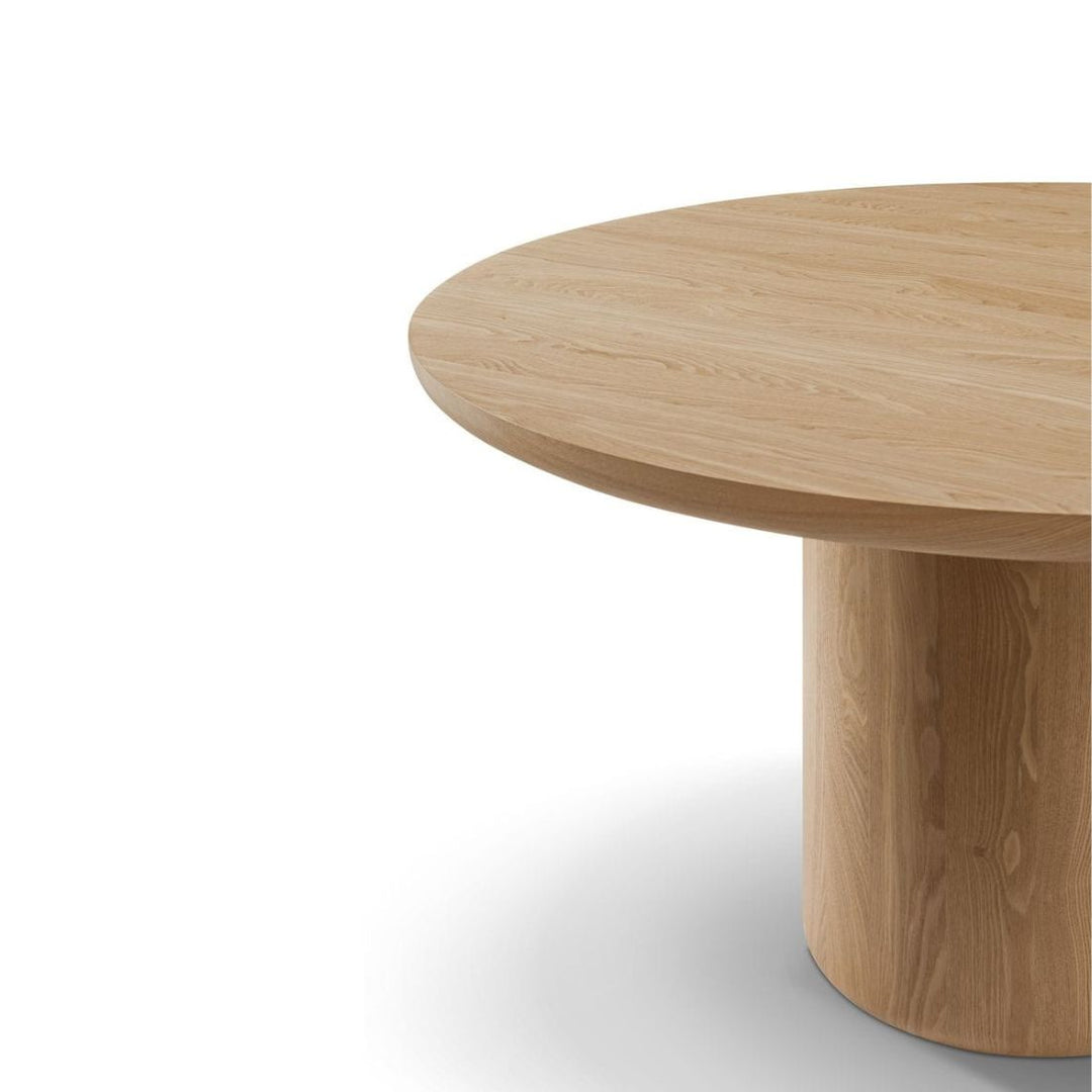 Berwick Round Dining Table 135cm - Ash Oak