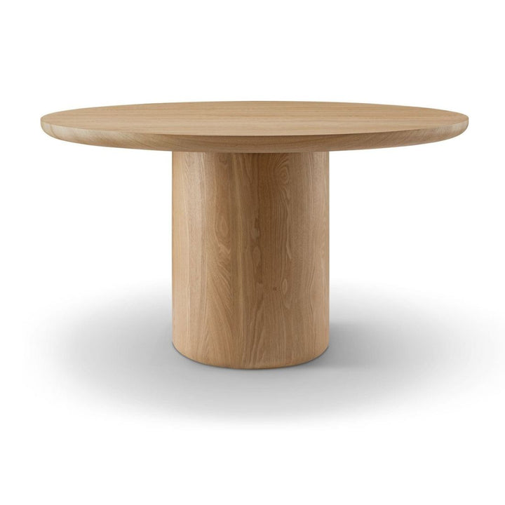 Berwick Round Dining Table 135cm - Ash Oak