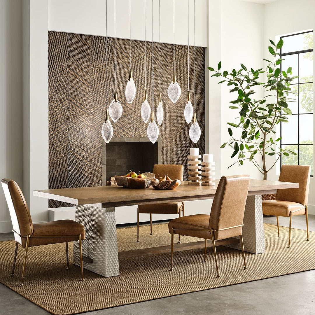 Deluge 9 LED Linear Pendant Light