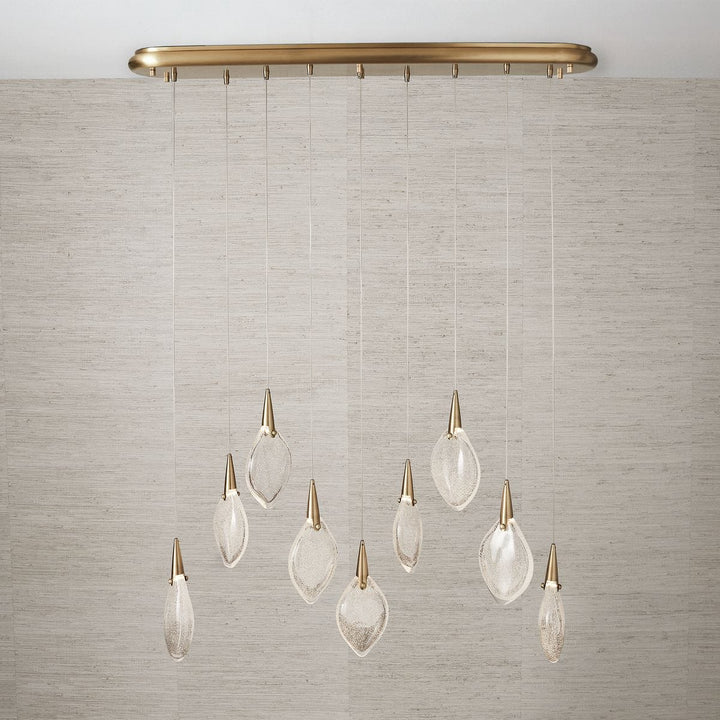 Deluge 9 LED Linear Pendant Light