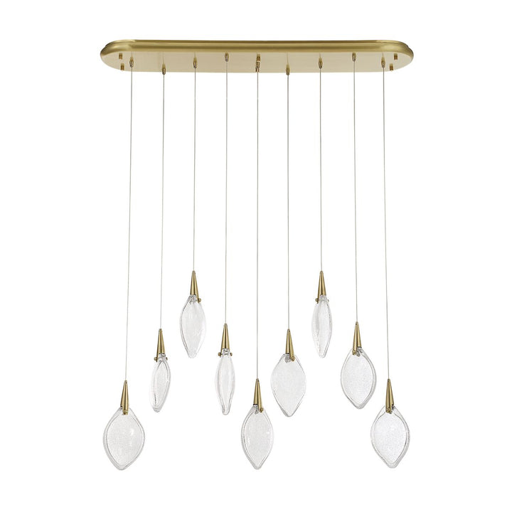 Deluge 9 LED Linear Pendant Light