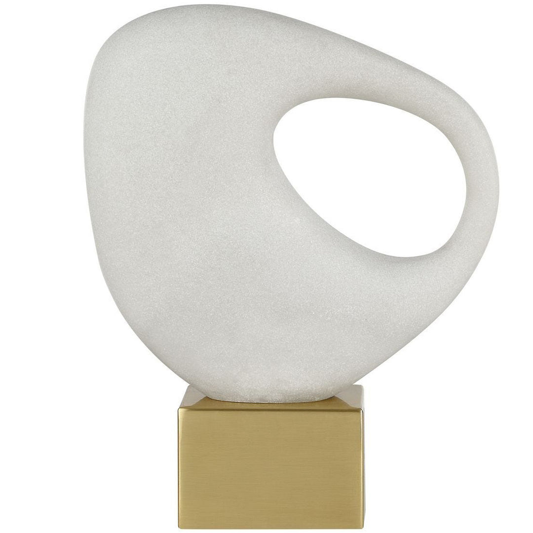 Contemporary Lounging Stone Sculpture