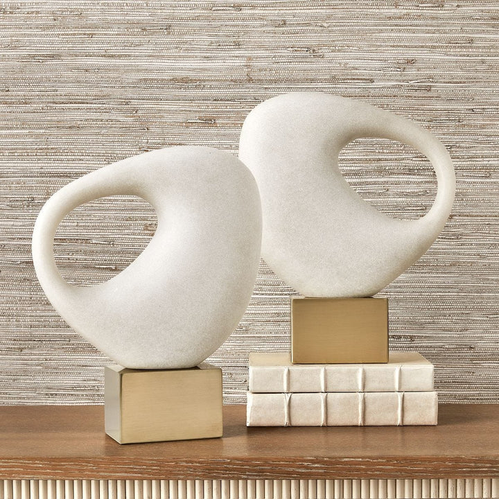 Contemporary Lounging Stone Sculpture