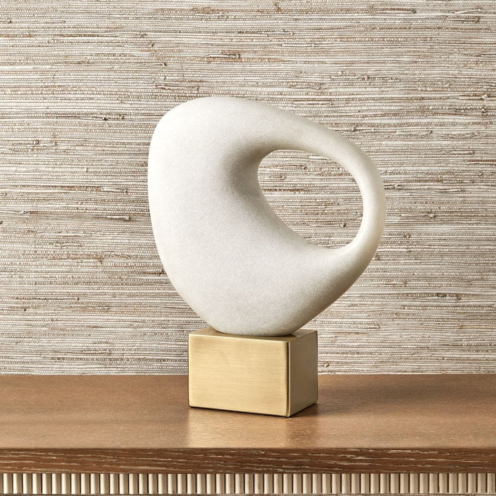 Contemporary Lounging Stone Sculpture