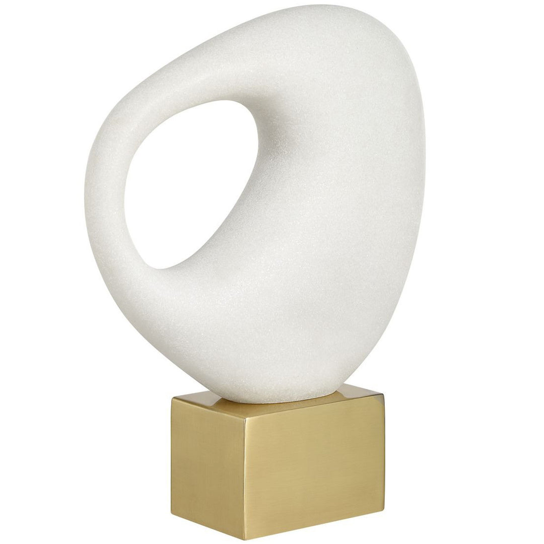 Contemporary Lounging Stone Sculpture