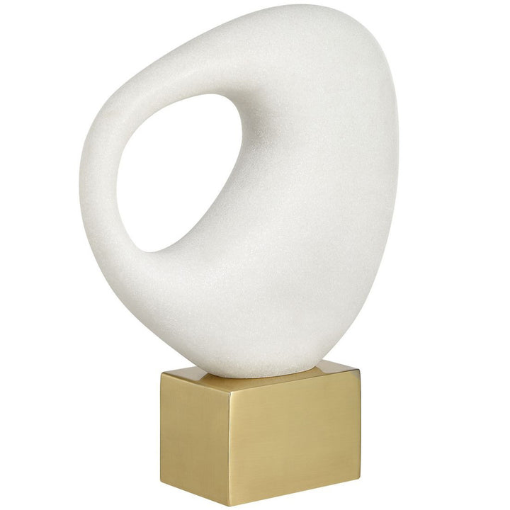 Contemporary Lounging Stone Sculpture