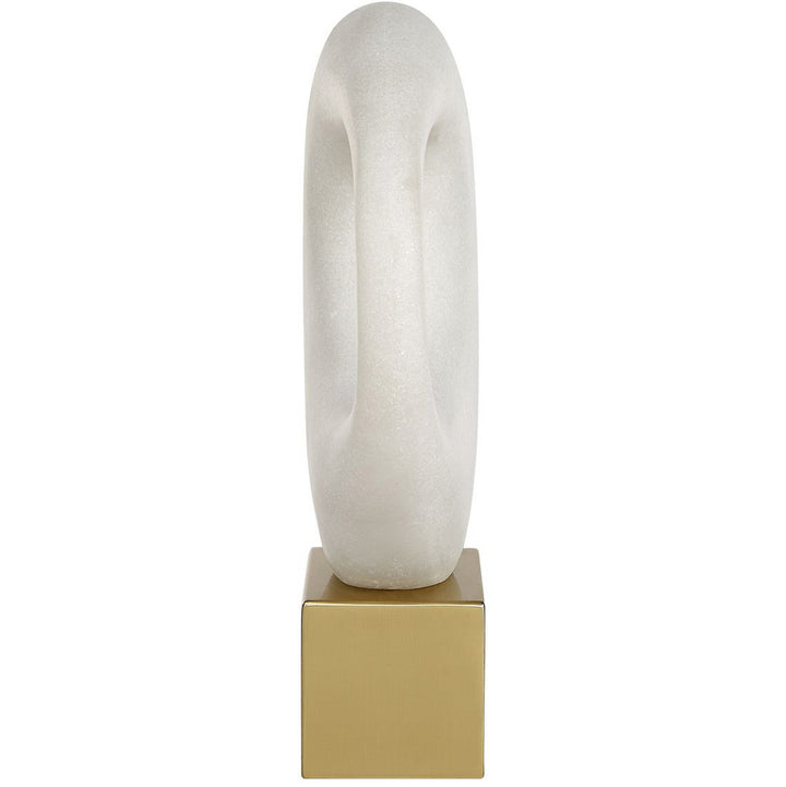 Contemporary Lounging Stone Sculpture