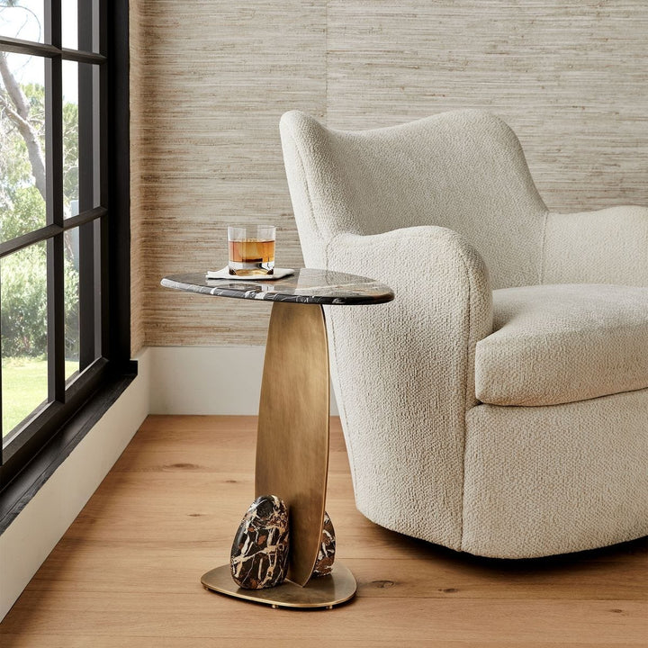 Rock Formation Accent Table