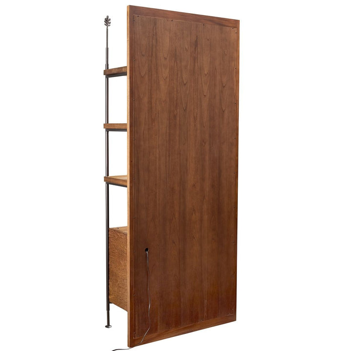 Sapling Lighted Storage Etagere