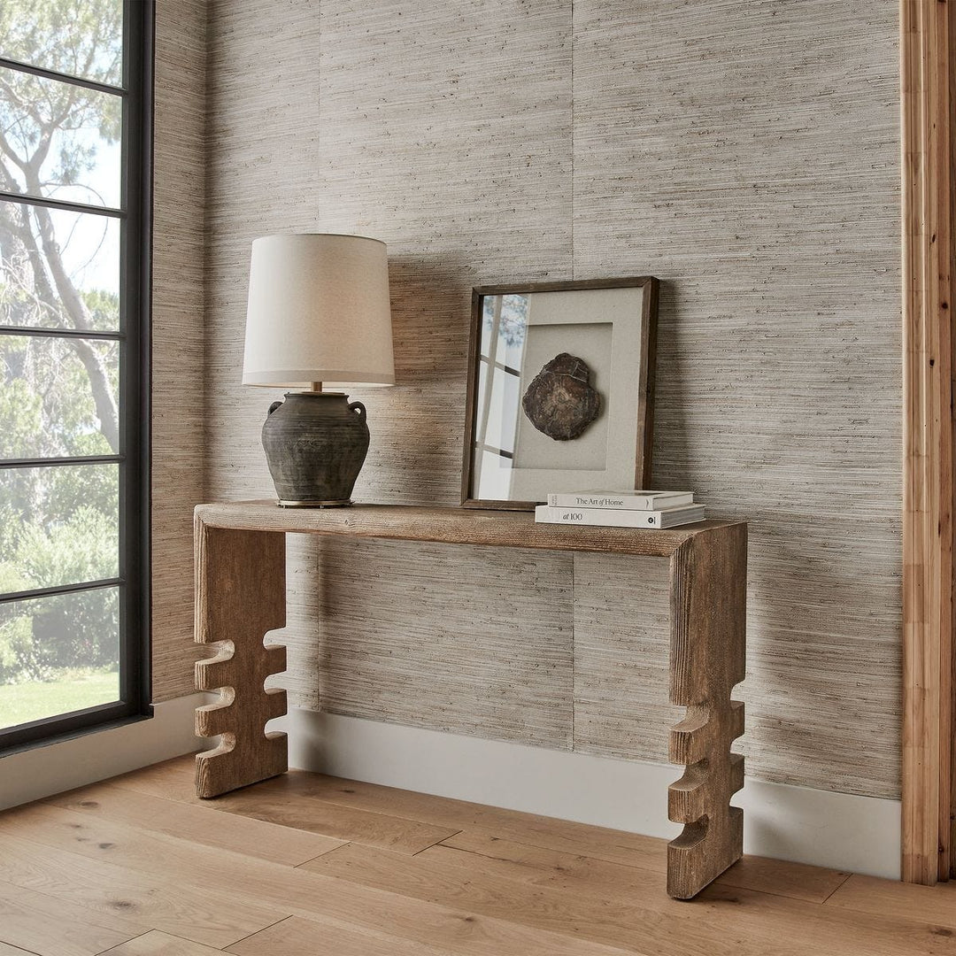 Turn a Corner Console Table