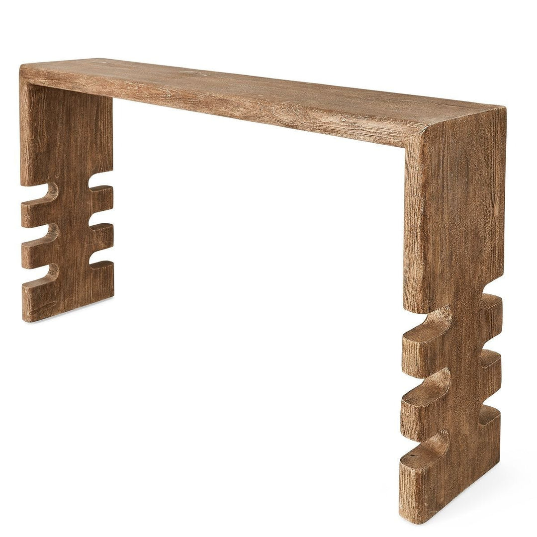 Turn a Corner Console Table