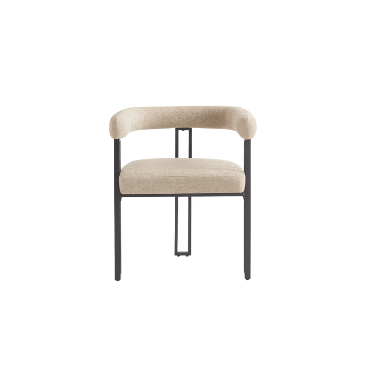 Bloom Set of 2 Dining Chairs (Crib 5) - Oatmeal Soft Weave