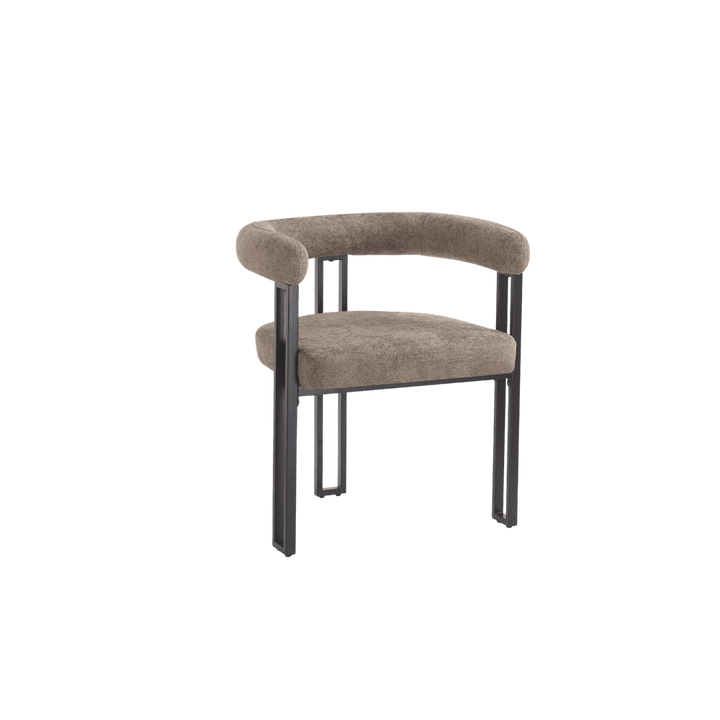Bloom Set of 2 Dining Chairs (Crib 5) - Taupe Soft Weave