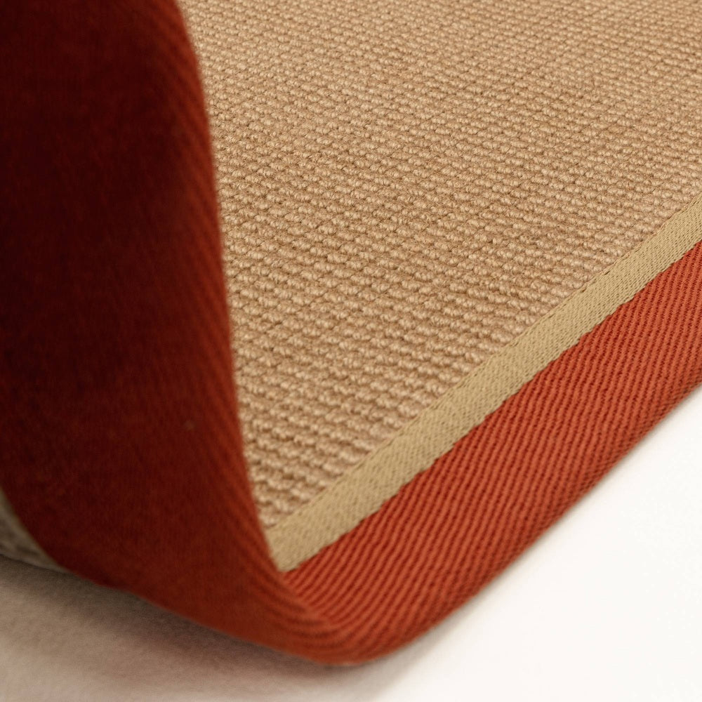 Bordo Rug - Boucle Rust Linen