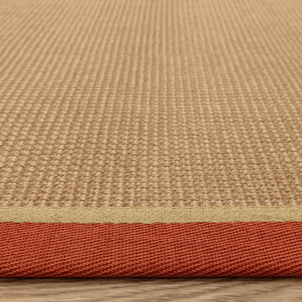 Bordo Rug - Boucle Rust Linen