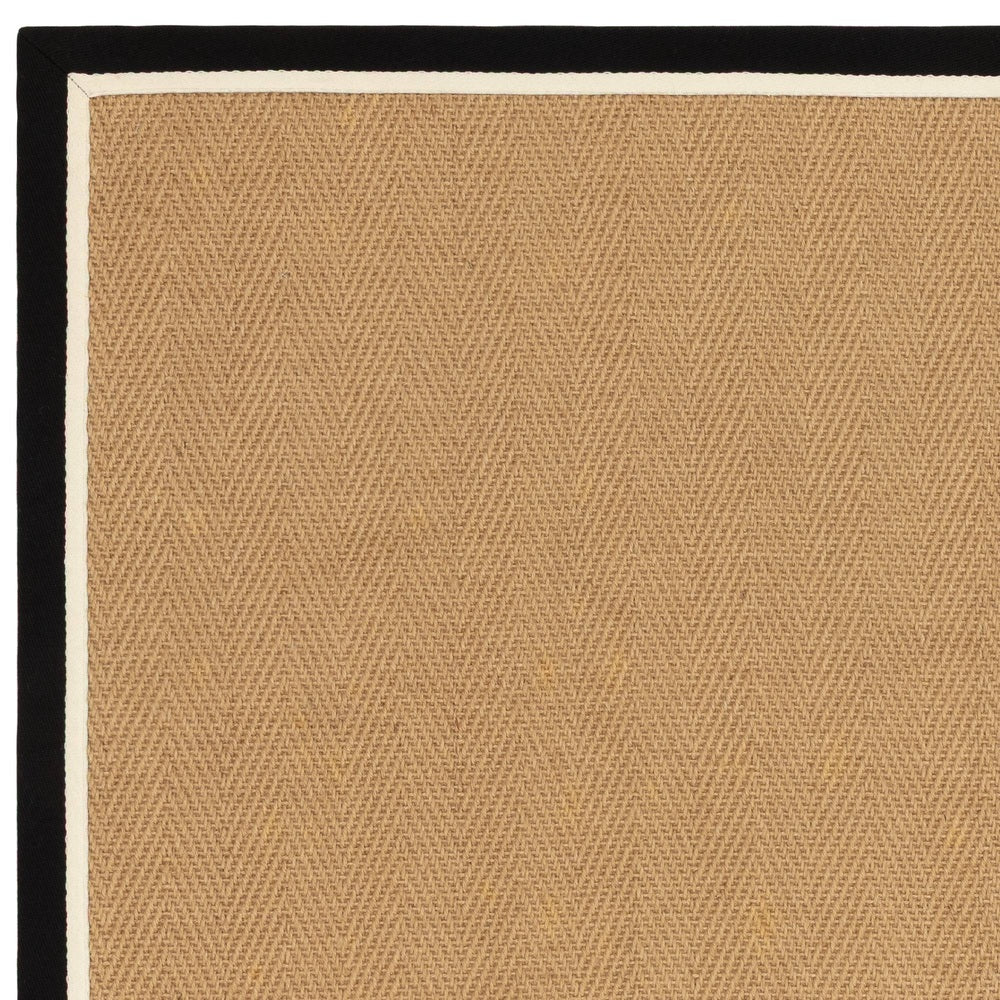 Bordo Rug - Herringbone Charcoal Cream