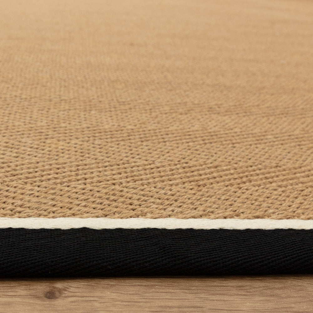 Bordo Rug - Herringbone Charcoal Cream