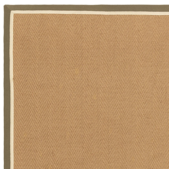 Bordo Rug - Herringbone Khaki Cream