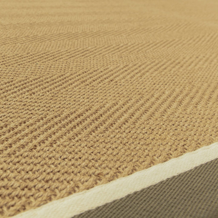 Bordo Rug - Herringbone Khaki Cream