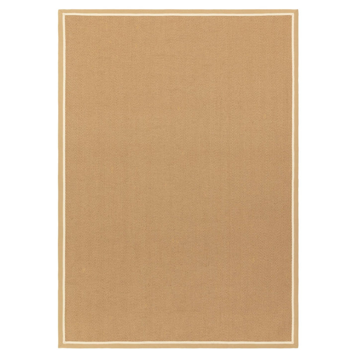 Bordo Rug - Herringbone Linen Cream