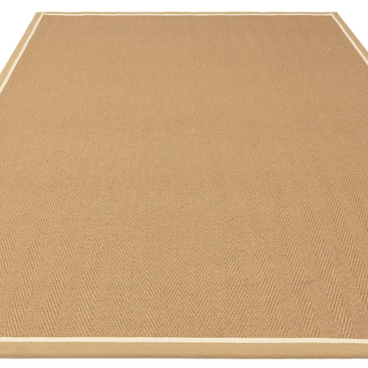 Bordo Rug - Herringbone Linen Cream