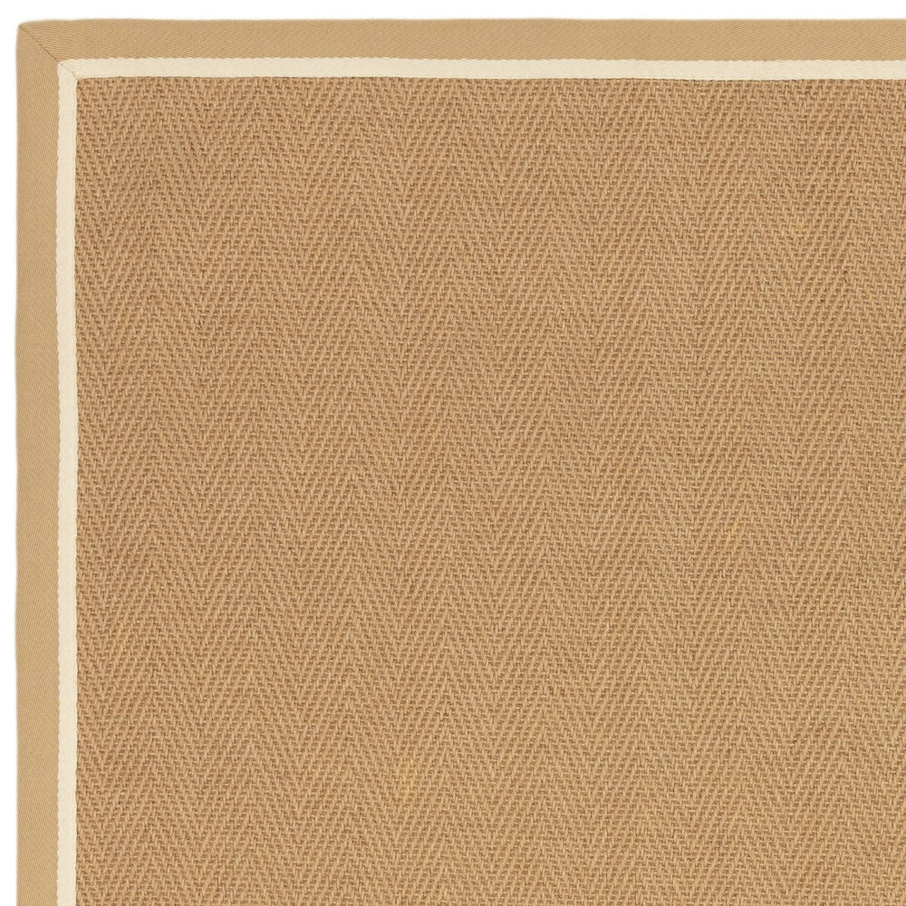 Bordo Rug - Herringbone Linen Cream