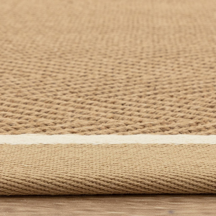 Bordo Rug - Herringbone Linen Cream