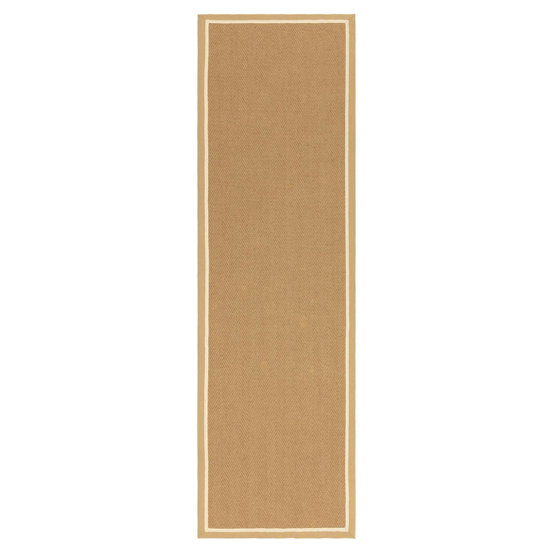 Bordo Rug - Herringbone Linen Cream