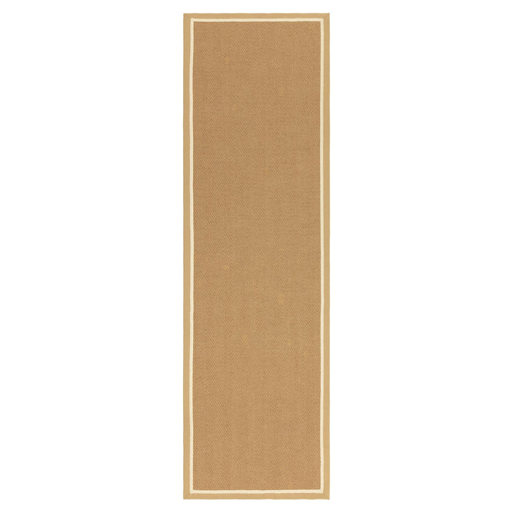 Bordo Rug - Herringbone Linen Cream