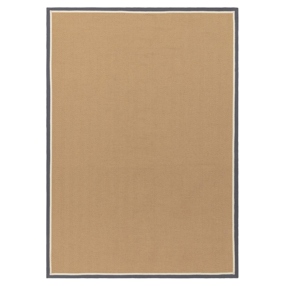 Bordo Rug - Herringbone Slate Cream