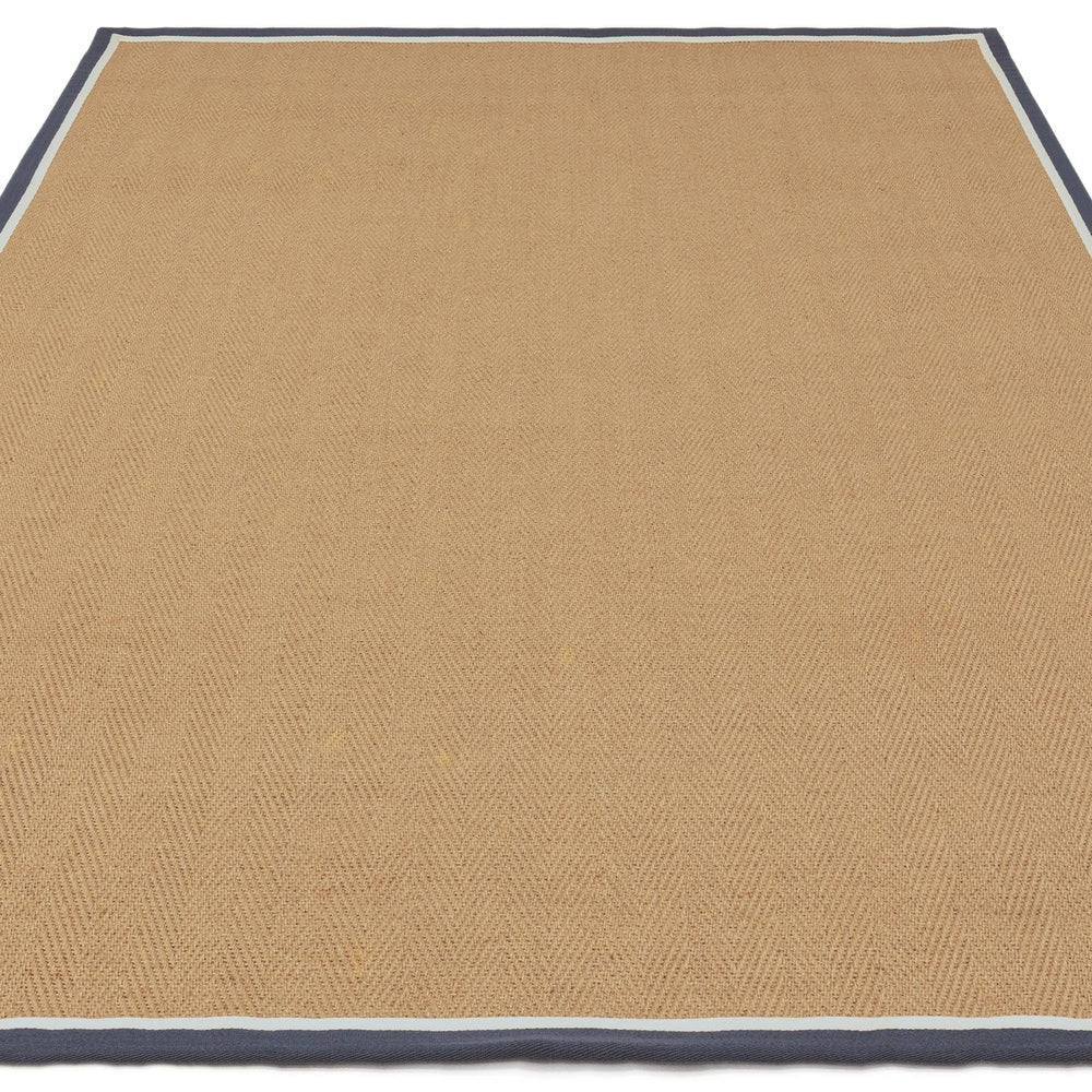 Bordo Rug - Herringbone Slate Cream
