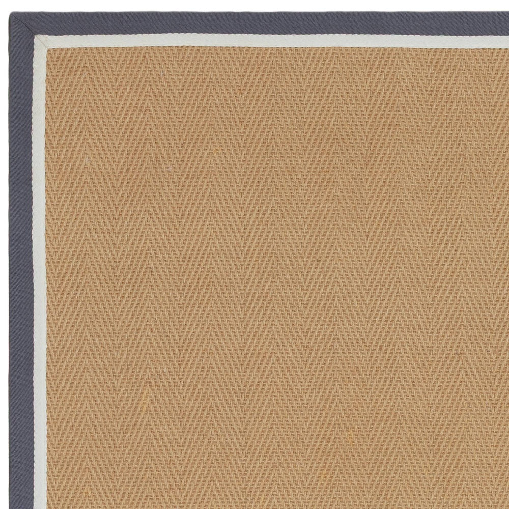 Bordo Rug - Herringbone Slate Cream
