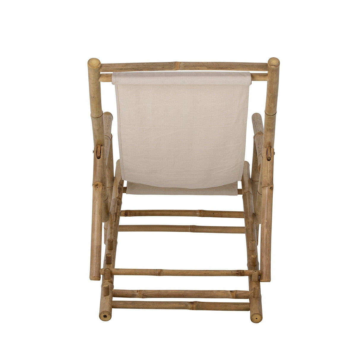 Bloomingville Outdoor Korfu Bamboo Deck Chair in Natural