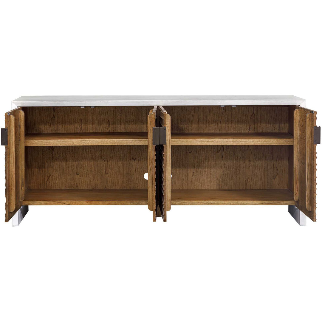 Brinson Sideboard - Carved Wood