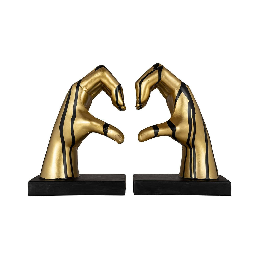 Love Bookends - Black & Gold Richmond 1