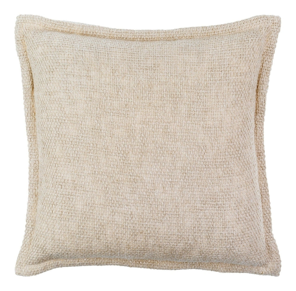 Bowen Woven Cushion 51x51cm - Beige Keiichi 1