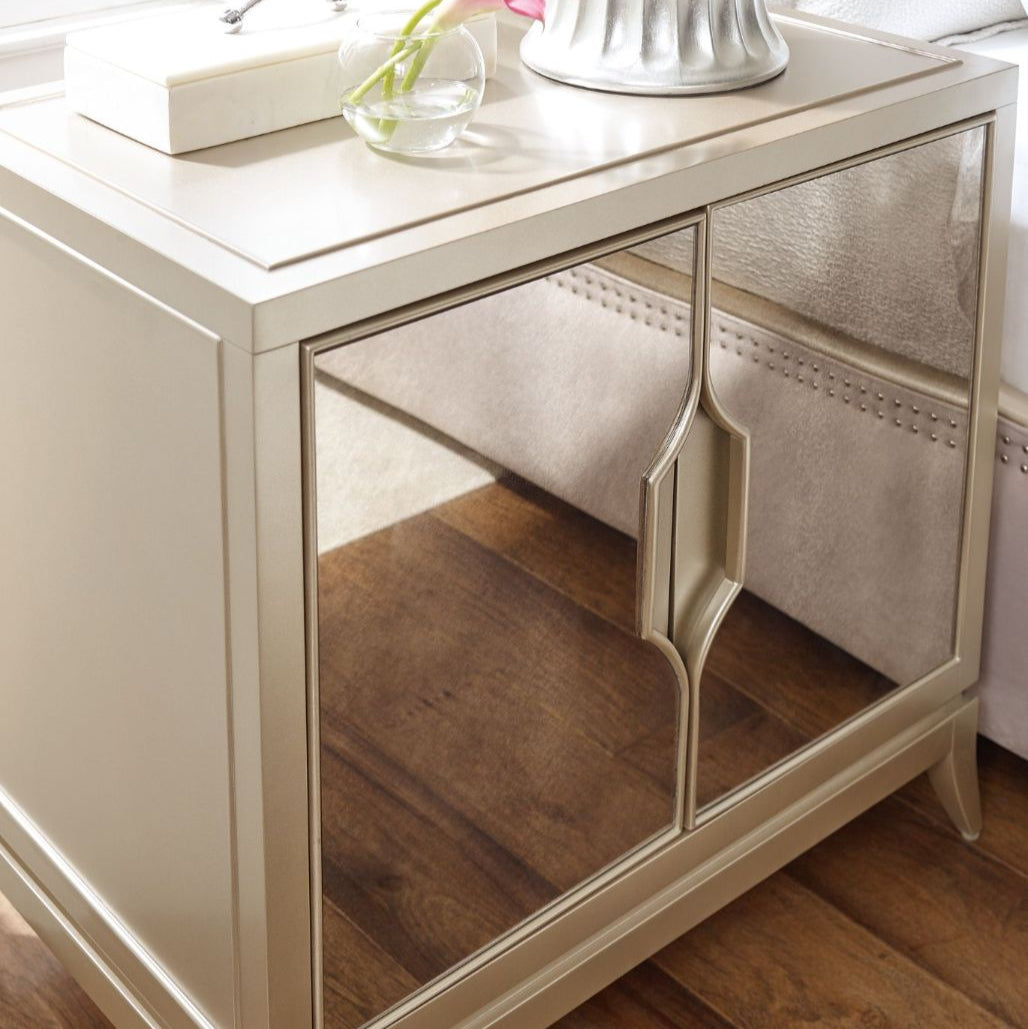 Adela 2 Door Bedside Table Caracole 3