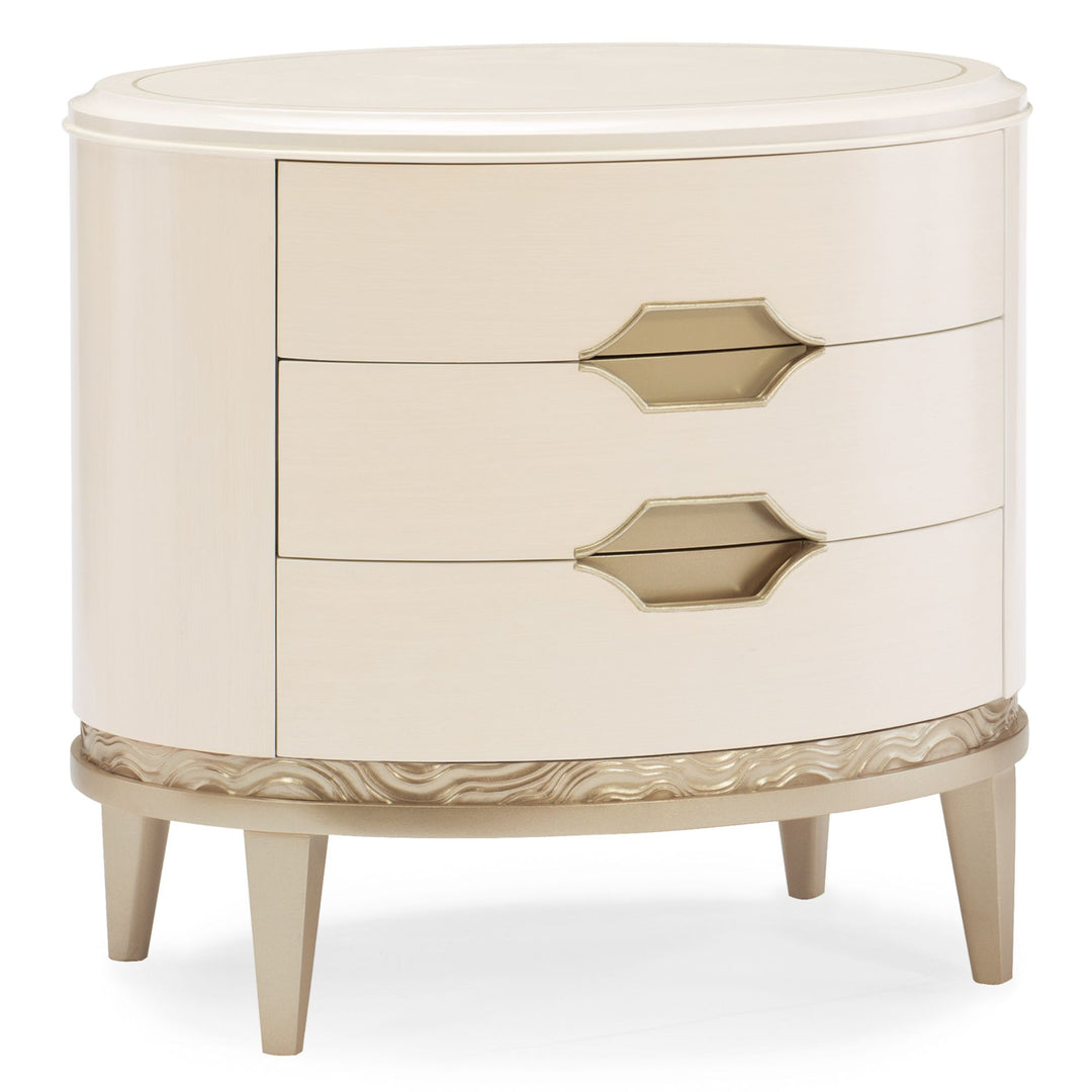 Adela 3 Drawer Bedside Table Caracole 3