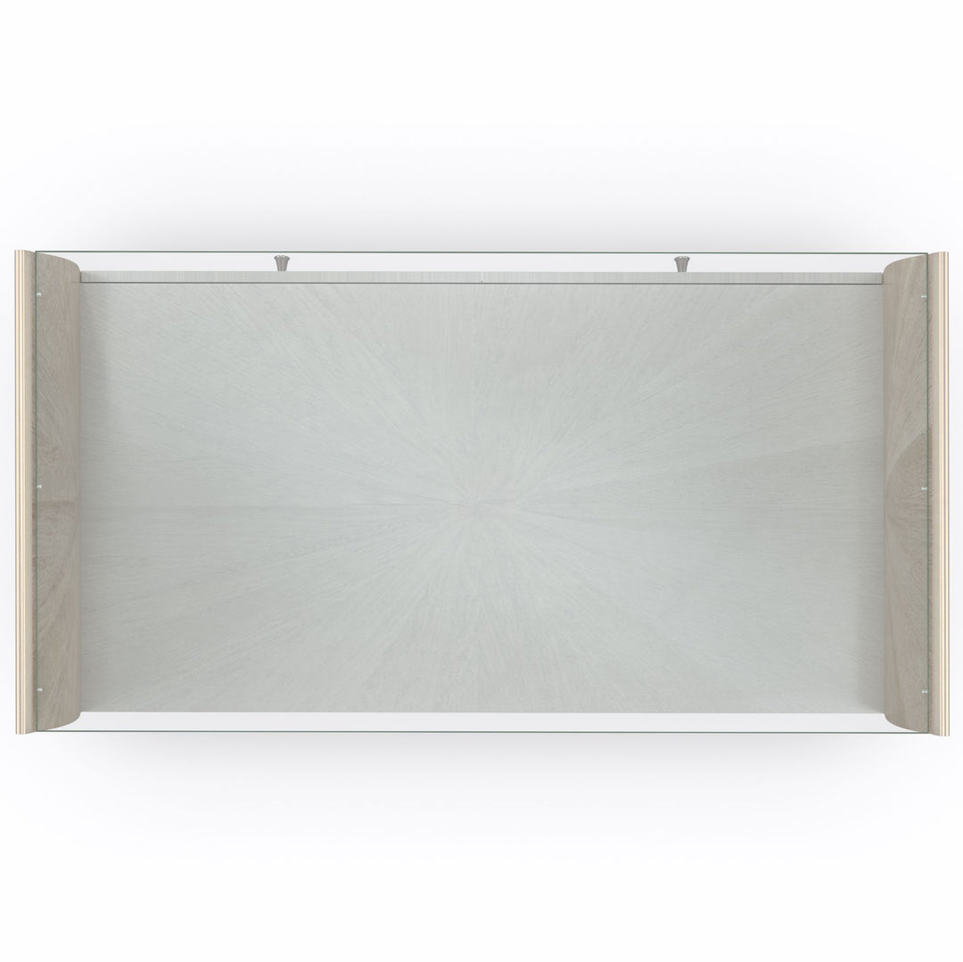 Lillian Rectangle Coffee Table Caracole 5