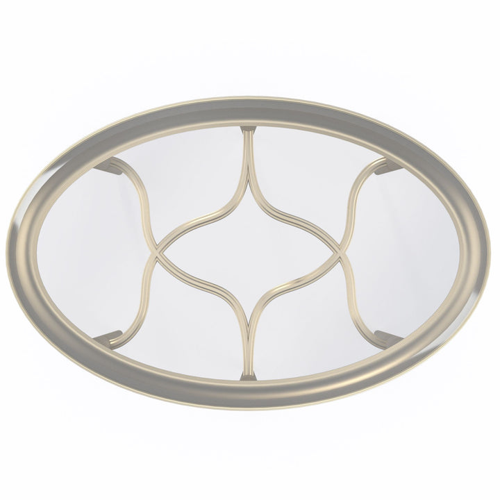 Lillian Oval End Table Caracole 4