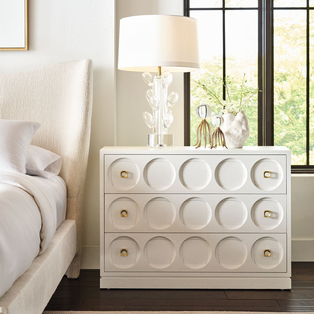 Roundabout 3 Drawer Chest - White