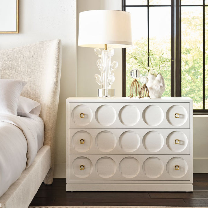 Roundabout 3 Drawer Chest - White