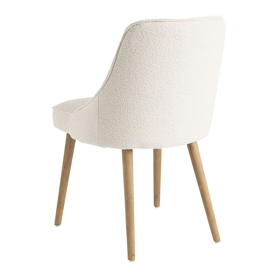 Marcus Set of 2 Dining Chairs - Cream Boucle